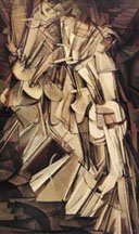 Duchamp, Nude Descending a Staircase